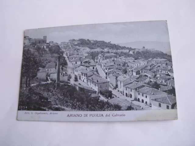 Avellino - Ariano di Puglia dal Calvario - spedita f. p.