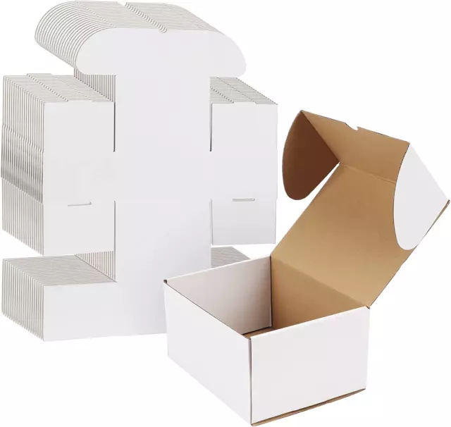 Cajas de Envio de 8x6x4 Paquete de 20 Pequeñas Empresas Cajas de Envio