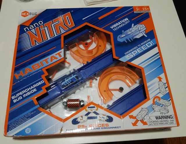 Hexbug Nano Nitro Habitat Set The Nitro Playground Supercharged Bug Included NEW Hexbug Nano Nitro Habitat Set The Nitro Playground Supercharged Bug Included NEW