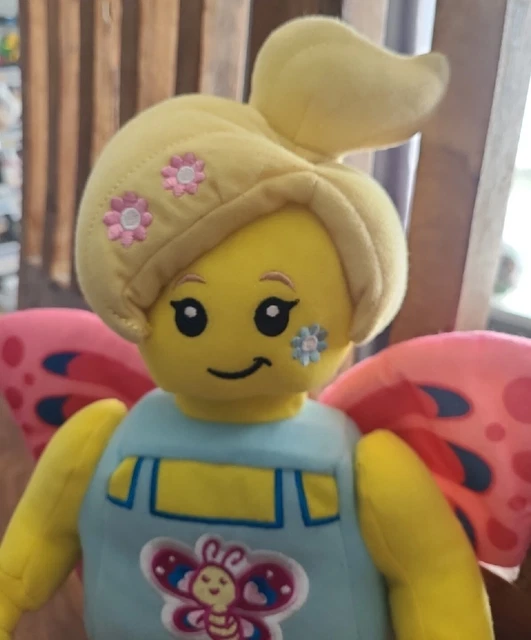 LEGO MINIFIGURE PLUSH Soft Toy Butterfly Girl Wings 12” £9.99 PicClick UK