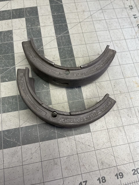 2 McElroy 4" ips 430701 Fusion Insert Set Free Shipping (1d24 2 McElroy 4" ips 430701 Fusion Insert Set Free Shipping (1d24