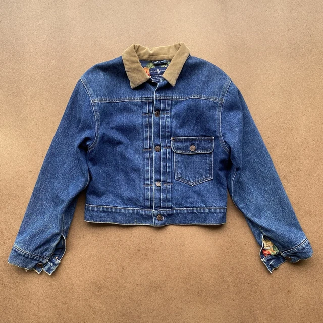 Vintage 90s Ralph Lauren Polo Blanket Lined Buckle Back Jacket Type 1 RR