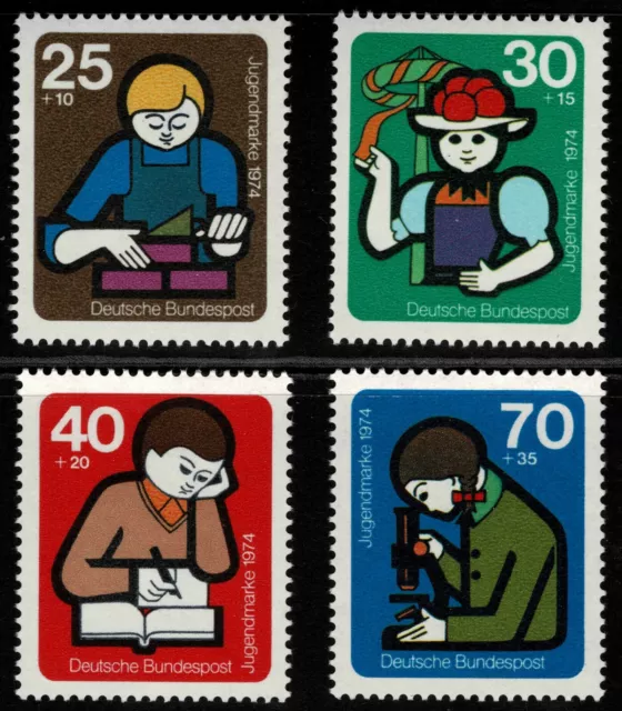 Germany 1974 Youth Hostel - Complete Set Of Four Semi Postal Stamps - MUH