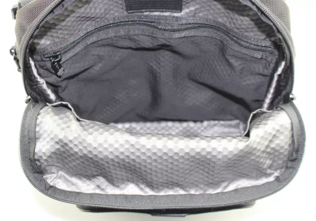 TUMI Alpha Bravo 'Arnold' Black Nylon Zip Flap Crossbody Bag - 232304D 3