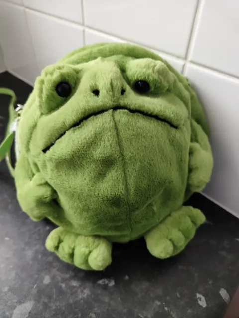 NEW JELLYCAT RICKY Rain Frog Soft Toy Plush Bag Brand New With Tags £39.99  - PicClick UK