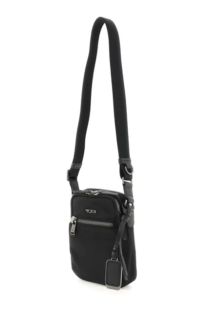 NEW Tumi 'persia' crossbody bag 0196614DGM 146579 BLACK GUNMETAL AUTHENTIC NWT 3