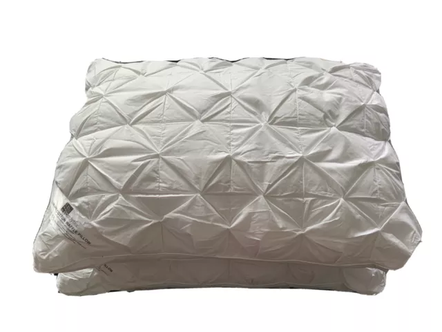 Superior Hotel Quality Deep Box Waffle Pillows luxury Cotton Finish X 1 Pair