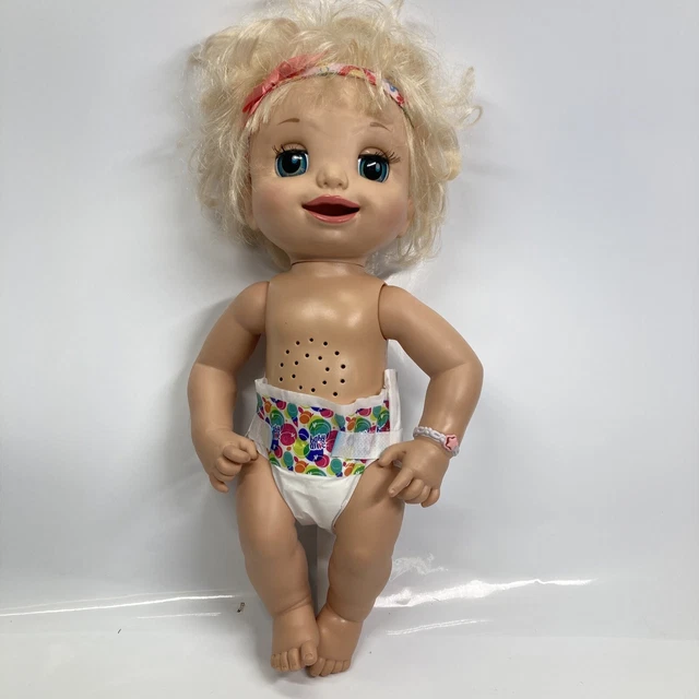 HASBRO 2007 BABY Alive Learns To Potty Rare Interactive Doll Tested