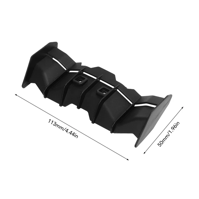 RC-Heckspoilerflügel Aerodynamischer RC-Heckflügel Hochfest Schwarz Leicht Für