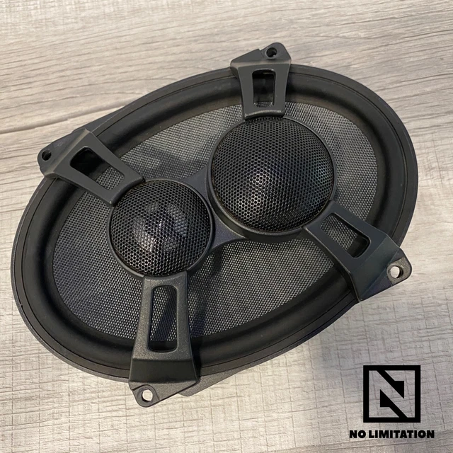 (1) Genuine Harley OEM 14-23 Touring Stage II BOOM! Audio Saddlebag Lid Speaker