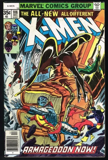 Uncanny X-Men #108, VG/FN 5.0, Signed by Chris Claremont; 1st John Byrne Art