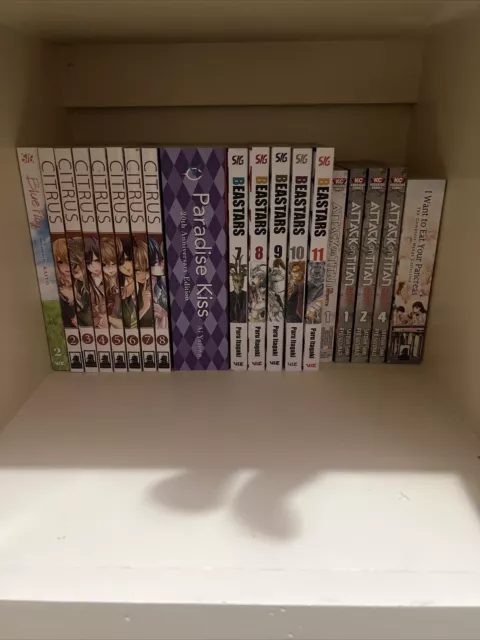 manga english lot