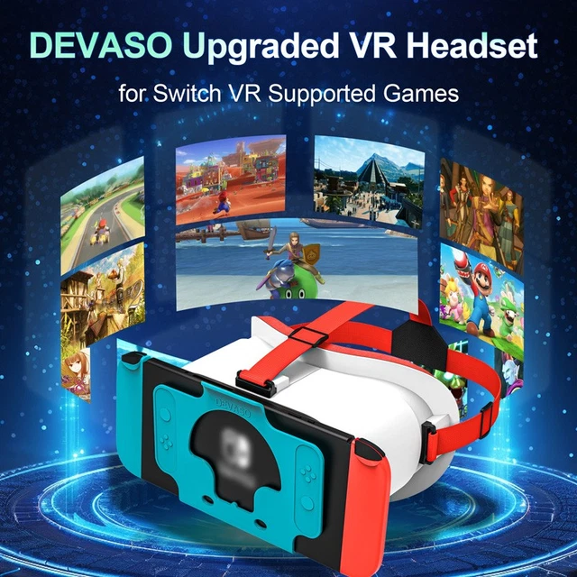 Switch Vr VR HEADSET FOR Nintendo Switch OLED Model/Nintendo Switch 3D VR Reality ...