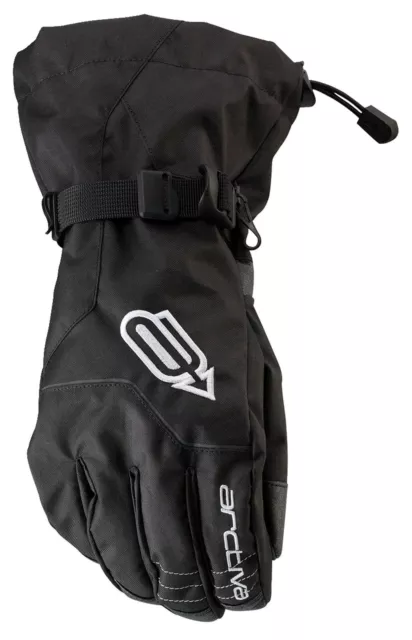 Arctiva Pivot Logo Mens Snow Gloves Black/White