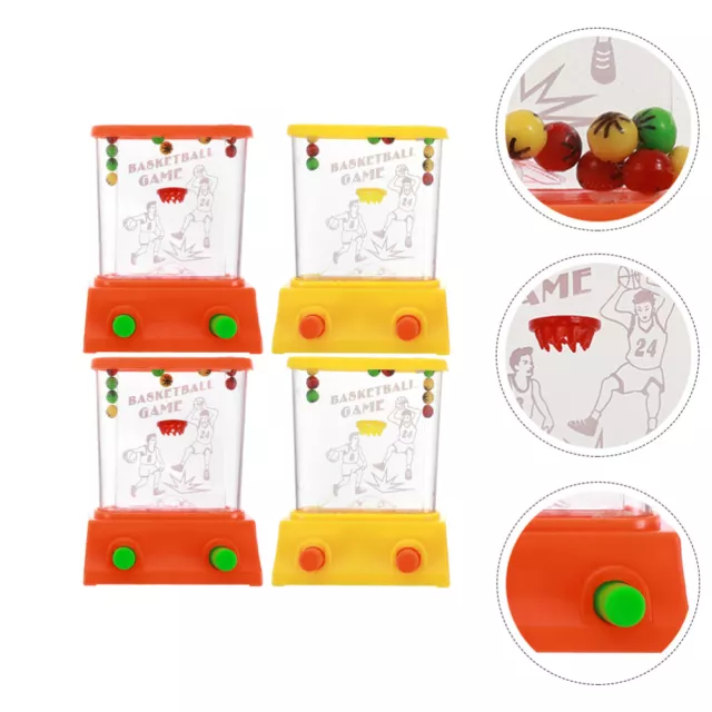 4pcs Handheld Water Ring Games for Kids & Adults - Fun Beach Toy