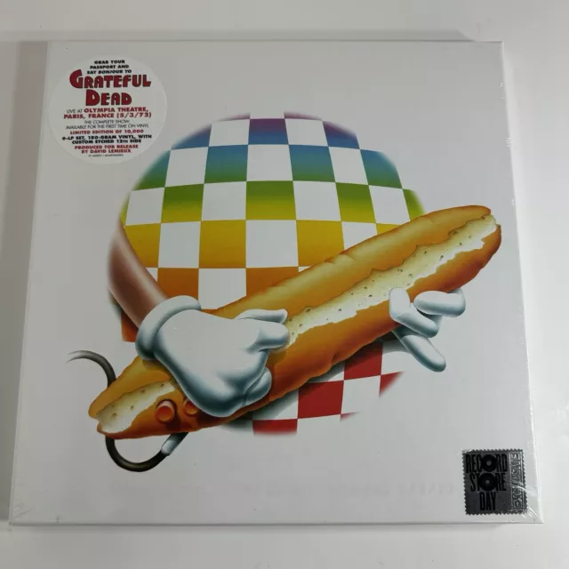 Grateful Dead - Live At Olympia Theatre, Paris, France, (5/3/72), 6xLP Vinyl Box Set