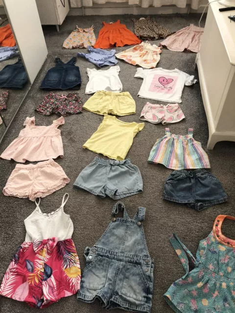 Bundle girls summer clothes age 2-3 years Next Monsoon Zara M&S
