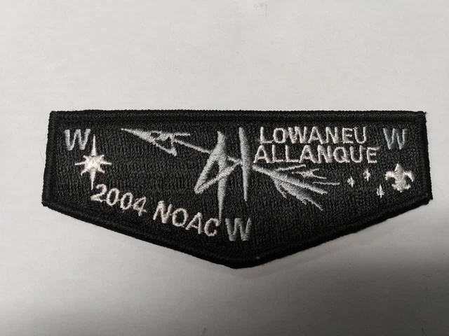 Boy Scout OA Lowaneu Allanque Lodge 41 Noac 2004 Patch Flap s-23?
