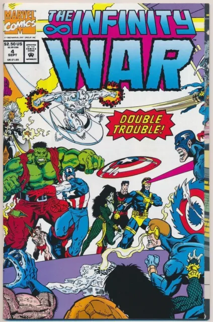 The Infinity War #4 Comic Book - Marvel Comics!