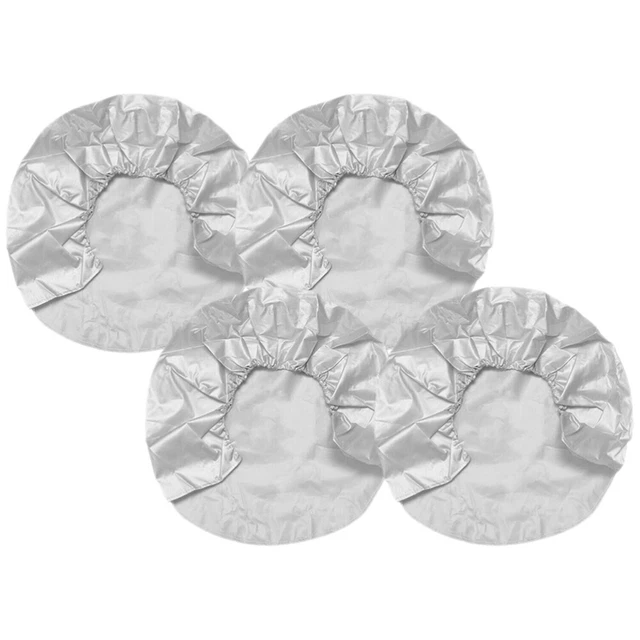 4 Pcs Oxford Cloth Travel Rain Snow Tire Protector Wheel Protectors Rv