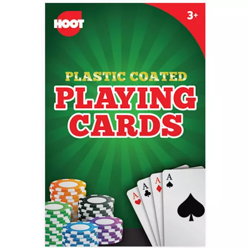 Playing Cards - Professional Plastic Coated Pocket Sized Game Traditional Poker