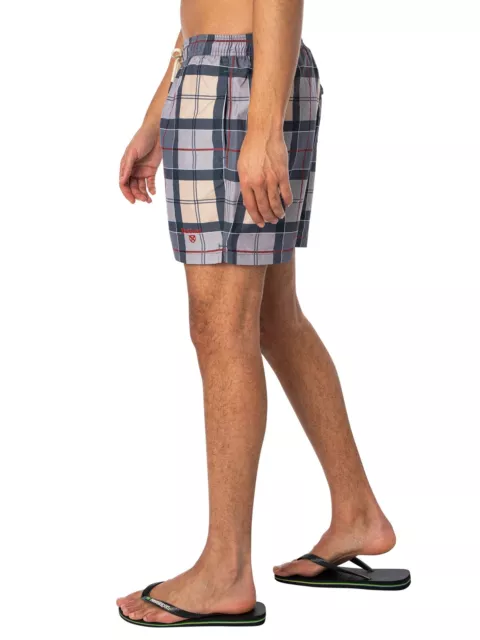 Barbour Pour des hommes Short de bain à motif tartan Staple, Multicolore 2