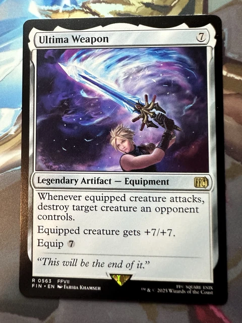 ULTIMA WEAPON - MtG Final Fantasy - NM - #563 In Hand $6.50 - PicClick