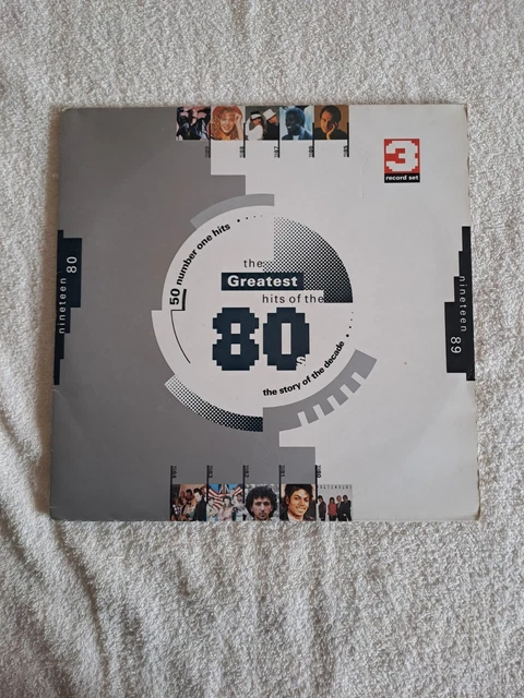 VARIOUS - THE Greatest Hits Of The 80's Vinyl Triple LP TESTED VG+ £10. ...