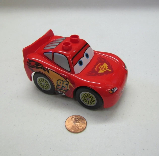 LEGO DUPLO PIXAR Cars LIGHTNING McQUEEN PISTON CUP #95 Radiator Springs ...