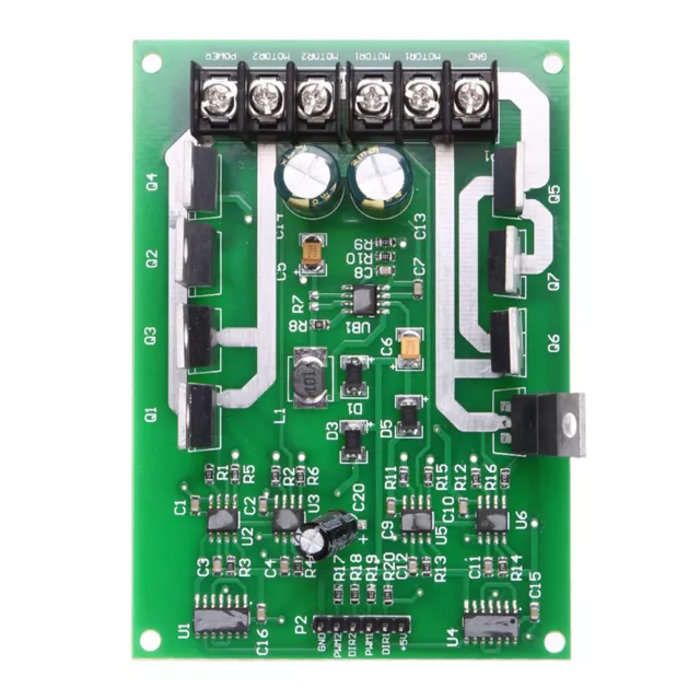 3-36V 15A Peak30A Motor Driver Module Dual-way Braking Function Industrial Grade