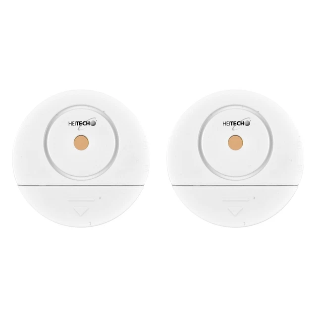 2 detectores de rotura de vidrio alarma de rotura de vidrio sistema de alarma alarma de ventana protección antirrobo