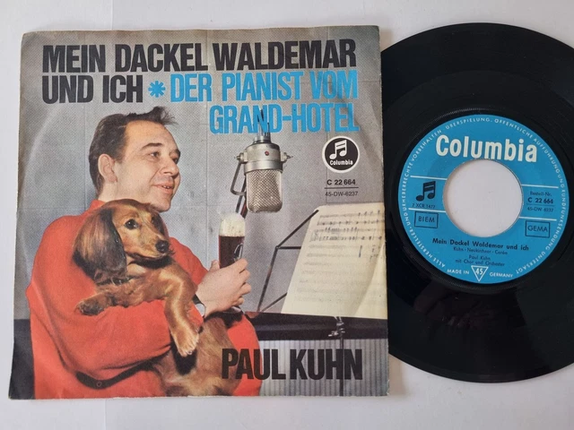 Mein Dackel Waldemar Text Und Noten PAUL KUHN - Mein Dackel Waldemar und ich 7'' Vinyl Germany EUR 31,99