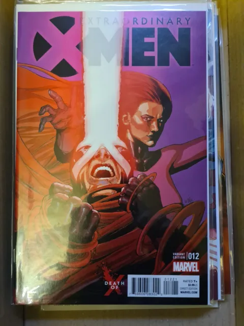Marvel Extraordinary X-Men #12 Death of X Variant High Grade Comic Book