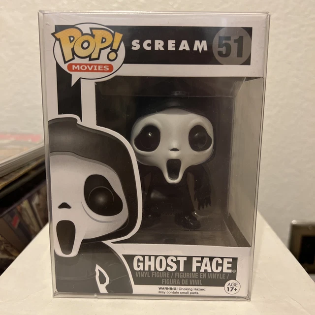 Funko POP Scream GHOST FACE #51 Vaulted NEW RARE and Mint! W/Protctetor