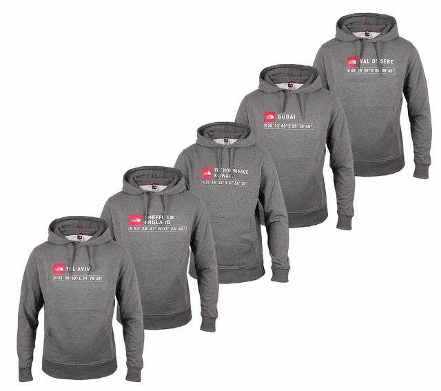 Felpa con cappuccio uomo North Face CITY per uomo