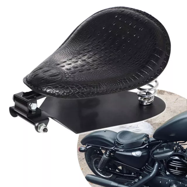 Bobber Motorrad Solo Sitz Feder für Harley Davidson Sportster XL883 1200 Chopper