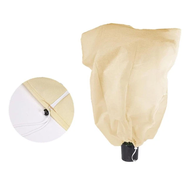 YangAera Protection D'hiver Pour Plantes - 250 X 360 Cm - Protection Contre Le Gel - Avec Fermeture éclair - Pour Plantes - Pour L'hiver - Respirant - Réutilisable - Beige