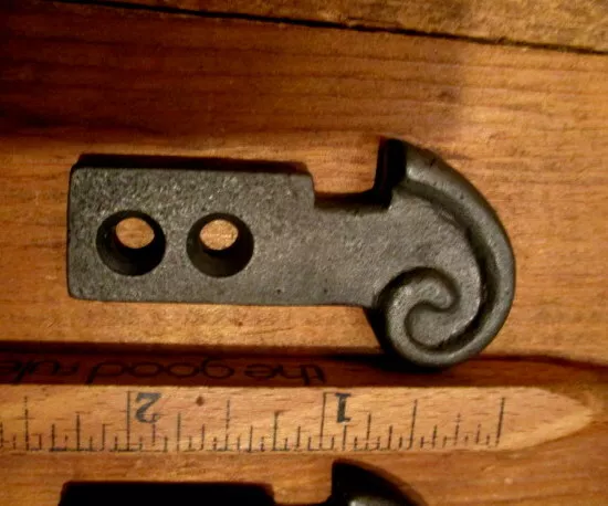 Iron Barn Door Thumb Latch Door Jam Strike Hardware