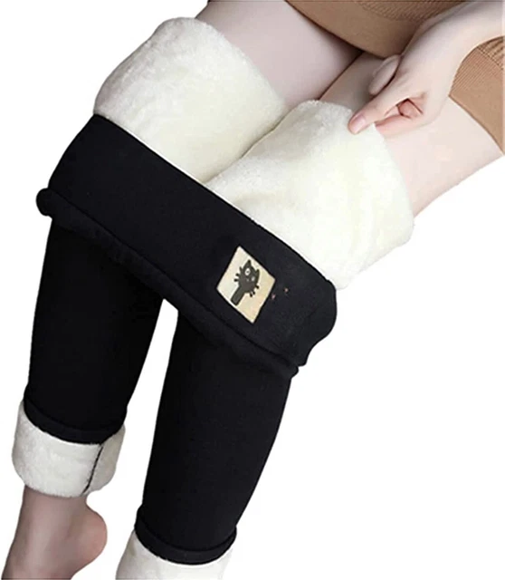 HCNTES Women’s Winter Warm Athletic Sweatpants Sherpa Lined Joggers Fleece Pants