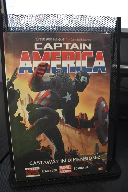 Captain America Volume 1 Castaway in Dimension Z Book 1 Marvel Hardcover NEW