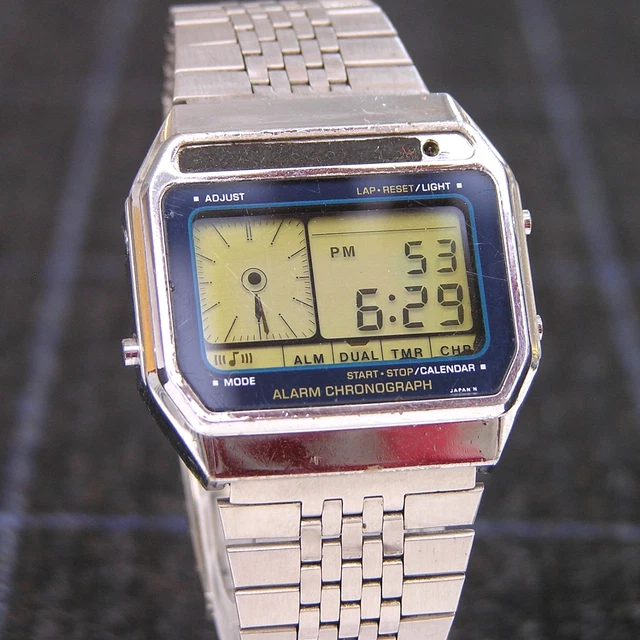 [SUPER RARE!] CASIO AX-210 Melody Calendar Watch - Very Rare Japan ...