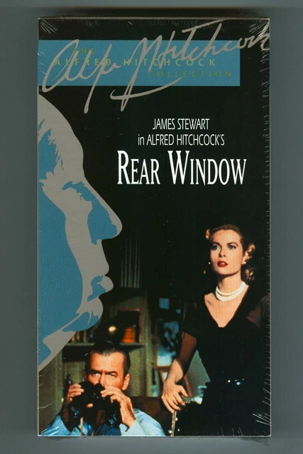 ALFRED HITCHCOCK'S REAR WINDOW! New VHS Movie! James Stewart! Grace ...