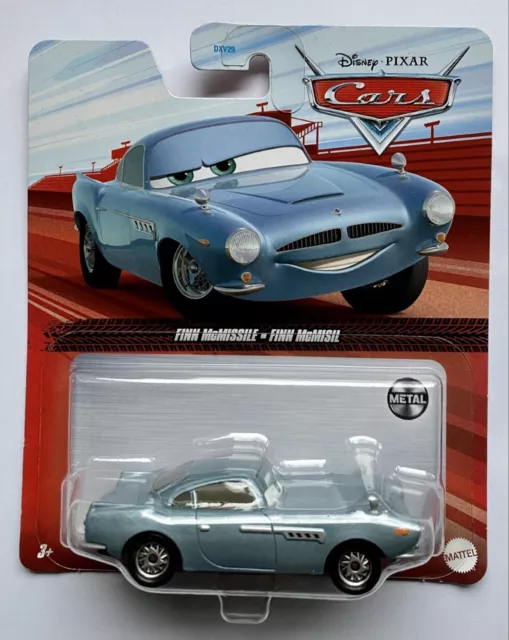 Disney Pixar Cars  FINN McMISSILE   Metal  Very  Rare  !!
