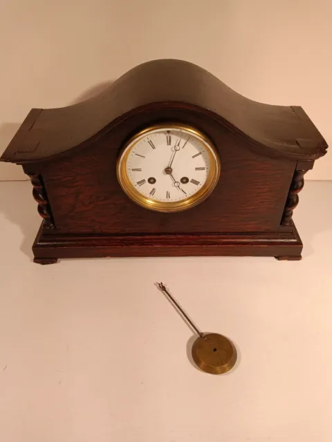 Jean Baptiste Delettrez clock with Pendulum NO Key - FOR repairs - FREE SHIPPING