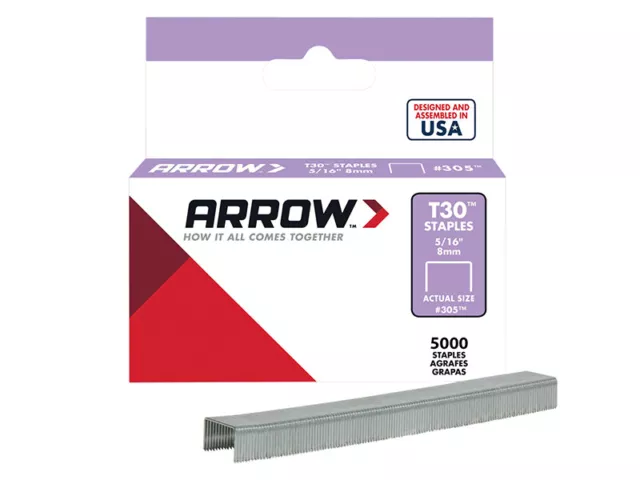 Arrow T30 Graffette 305IP 8mm (0.8cm) (Scatola 5000) ARR305IP