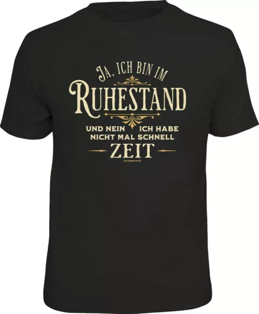 Divertenti Compleanno T-Shirt - IN Pensionamento No Tempo - Uomini T-Shirt Detto