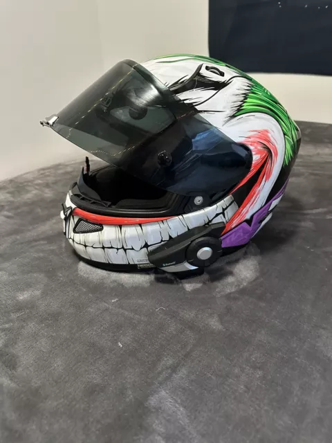 HJC RPHA 11 Pro Joker Full Face Helmet Size LARGE + Sena !!