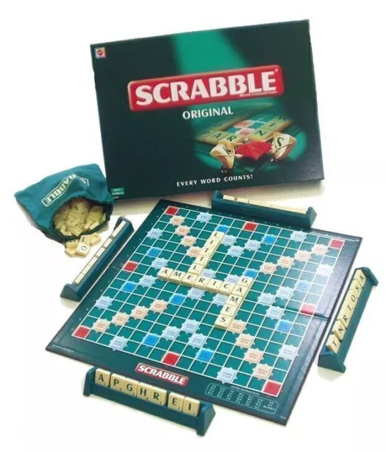 Original Scrabble Board Game Family Kids Adults Educational Toys Puzzle Game