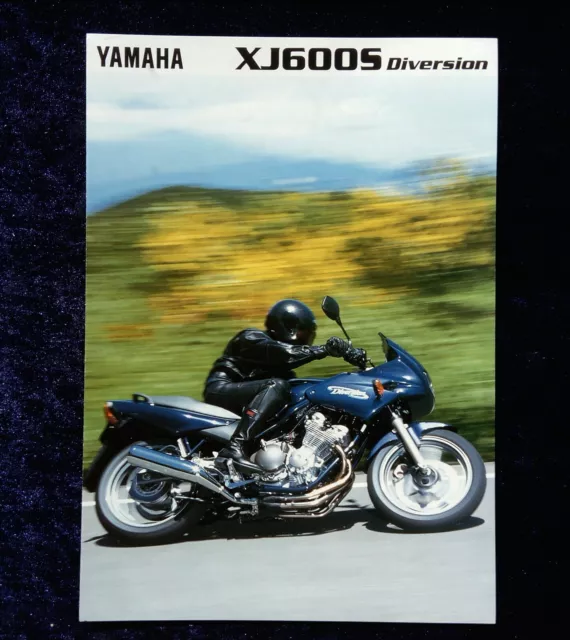 Yamaha XJ 600S Diversion Prospekt 1997 4 Seiten