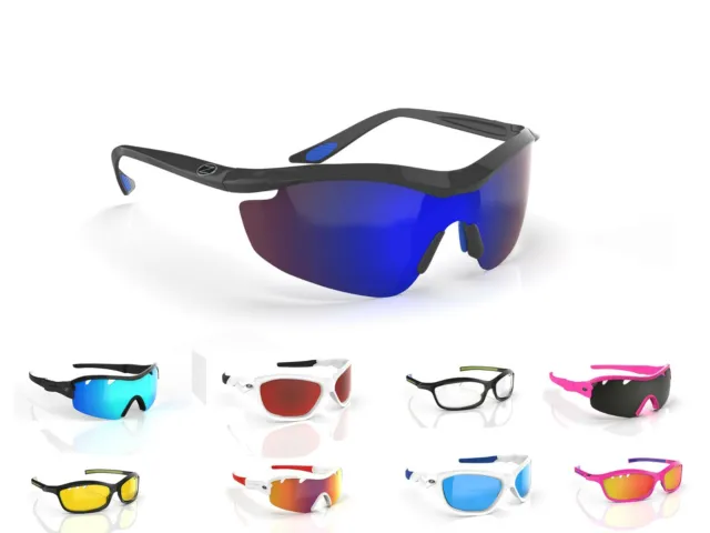 Rayzor Sports Wrap Sunglasses UV400 Anti Glare Mens Ladies Women Unisex rrp£49